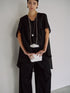 silk wool marvelt pants(予約商品)